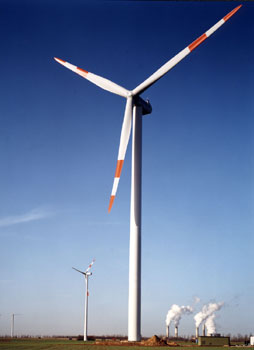 Nordex 2500 kW vindm&oslash;lle